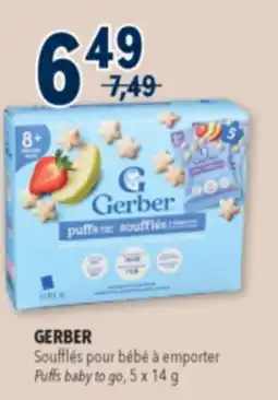 Familiprix GERBER, Puffs baby to go offer