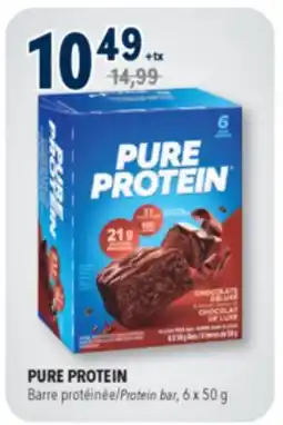 Familiprix PURE PROTEIN Protein bar offer