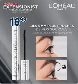 Familiprix L'ORÉAL PARIS, Extensionist, Lengthening mascara offer
