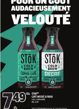 Metro STOK MD CAFÉ INFUSÉ À FROID offer