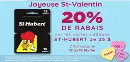 Metro CARTES-CADEAUX ST-HUBERT offer