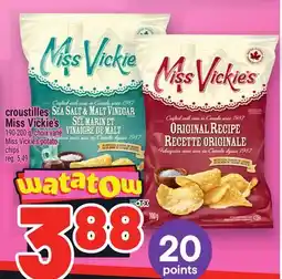 Metro CROUSTILLES MISS VICKIE'S | MISS VICKIE'S POTATO CHIPS offer
