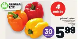 Metro POIVRONS 3 COULEURS | 3 COLOR PEPPERS offer
