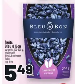 Metro FRUITS BLEU & BON | BLEU & BON FROZEN FRUITS offer