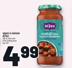 Metro SAUCE À CUISSON AL'FEZ | AL'FEZ COOKING SAUCE offer