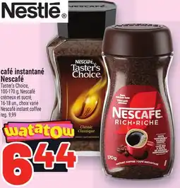 Metro CAFÉ INSTANTANÉ NESCAFÉ | NESCAFÉ INSTANT COFFEE offer