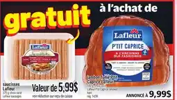 Metro SAUCISSES LAFLEUR | LAFLEUR SAUSAGES offer