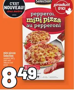 Metro MINI PIZZAS SELECTION | SELECTION MINI PIZZAS offer