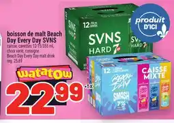 Metro BOISSON DE MALT BEACH DAY EVERY DAY SVNS | BEACH DAY EVERY DAY MALT DRINK offer