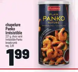 Metro CHAPELURE PANKO IRRÉSISTIBLE | IRRÉSISTIBLE PANKO BREADCRUMB offer