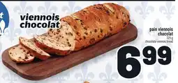 Metro PAIN VIENNOIS CHOCOLAT | CHOCOLATE VIENNOIS BREAD offer