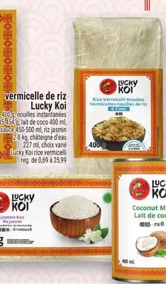 Metro VERMICELLE DE RIZ LUCKY KOI | LUCKY KOI RICE VERMICELLI offer