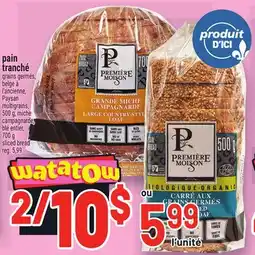 Metro PAIN TRANCHÉ GRAINS GERMÉS | SLICED BREAD offer