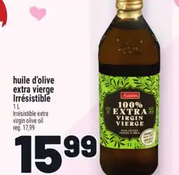 Metro HUILE D'OLIVE EXTRA VIERGE IRRÉSISTIBLE | IRRÉSISTIBLE EXTRA VIRGIN OLIVE OIL offer