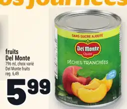 Metro FRUITS DEL MONTE | DEL MONTE FRUITS offer
