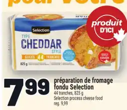 Metro PRÉPARATION DE FROMAGE FONDU SELECTION | SELECTION PROCESS CHEESE FOOD offer