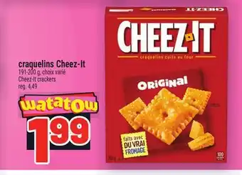 Metro CRAQUELINS CHEEZ-IT | CHEEZ-IT CRACKERS offer