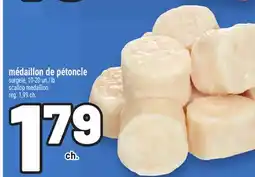 Metro MÉDAILLON DE PÉTONCLE | SCALLOP MEDALLION offer