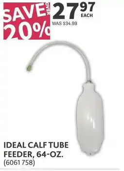 Co-op Ideal calf tube feeder offer