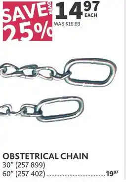 Co-op Obstetrical chain offer