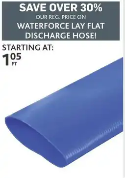 Co-op Waterforce lay flat discharge hose! offer