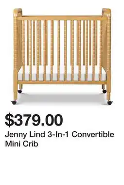 Wayfair Jenny Lind 3-In-1 Convertible Mini Crib offer