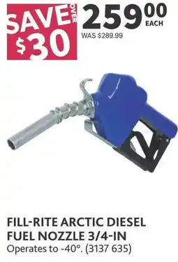 Co-op Fill-rite arctic diesel fuel nozzle 3/4-in offer