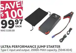 Co-op Ultra performance jump starter offer
