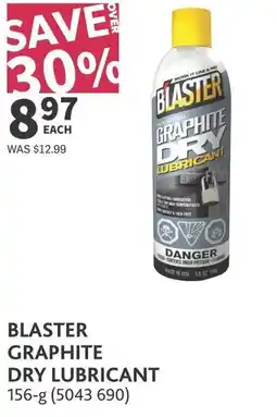 Co-op Blaster graphite dry lubricant offer