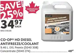 Co-op Co-op HD diesel antifreeze/coolant offer