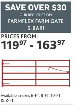 Co-op Farmflex farm gate 5-bar! offer