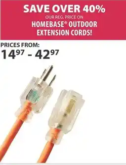 Co-op Homebase® outdoor extension cords offer