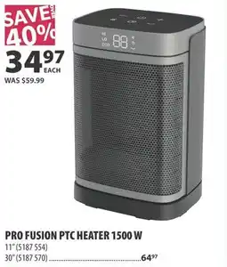 Co-op Pro fusion ptc heater offer