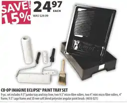 Co-op Co-op imagine eclipse paint tray set offer