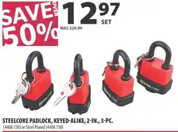 Co-op Steelcore padlock offer