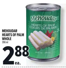 Metro MEHOUDAR HEARTS OF PALM WHOLE offer