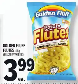 Metro GOLDEN FLUFF FLUTES offer