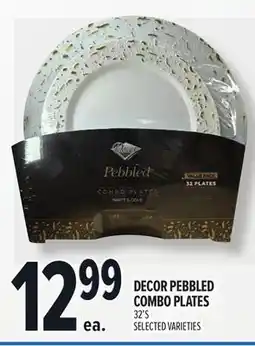 Metro DECOR PEBBLED COMBO PLATES offer