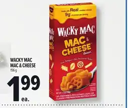 Metro WACKY MAC MAC & CHEESE offer