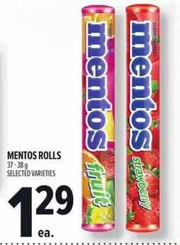 Metro MENTOS ROLLS offer