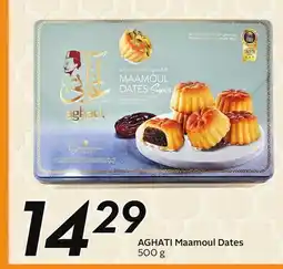 Sobeys AGHATI Maamoul Dates offer
