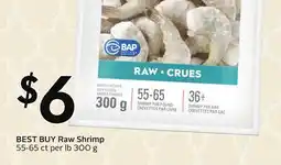Sobeys BEST BUY Raw Shrimp offer