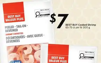 Sobeys BEST BUY Cooked Shrimp offer