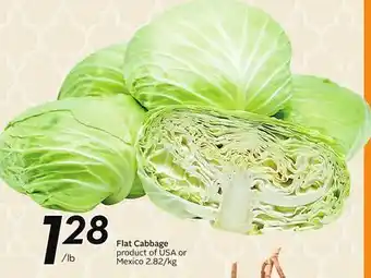 Sobeys Flat Cabbage offer