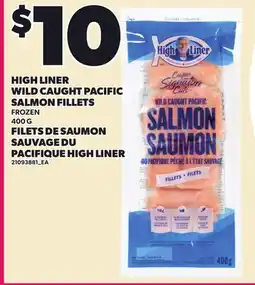 Independent Grocer HIGH LINER WILD CAUGHT PACIFIC SALMON FILLETS offer