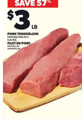 Independent Grocer PORK TENDERLOIN offer