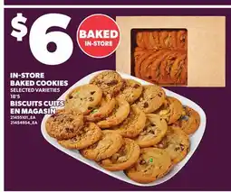 Independent Grocer IN-STORE BAKED COOKIES, 18'S offer