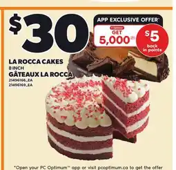 Independent Grocer LA ROCCA CAKES, 8 INCH offer