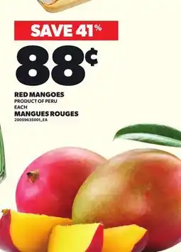 Independent Grocer RED MANGOES offer