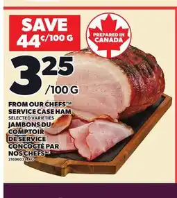 Independent Grocer FROM OUR CHEFS SERVICE CASE HAM offer